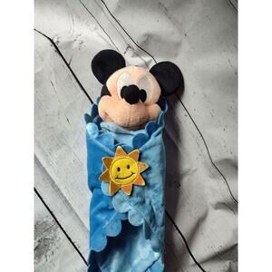 Disney Babies Mickey Mouse Plush And Blanket Disneyland